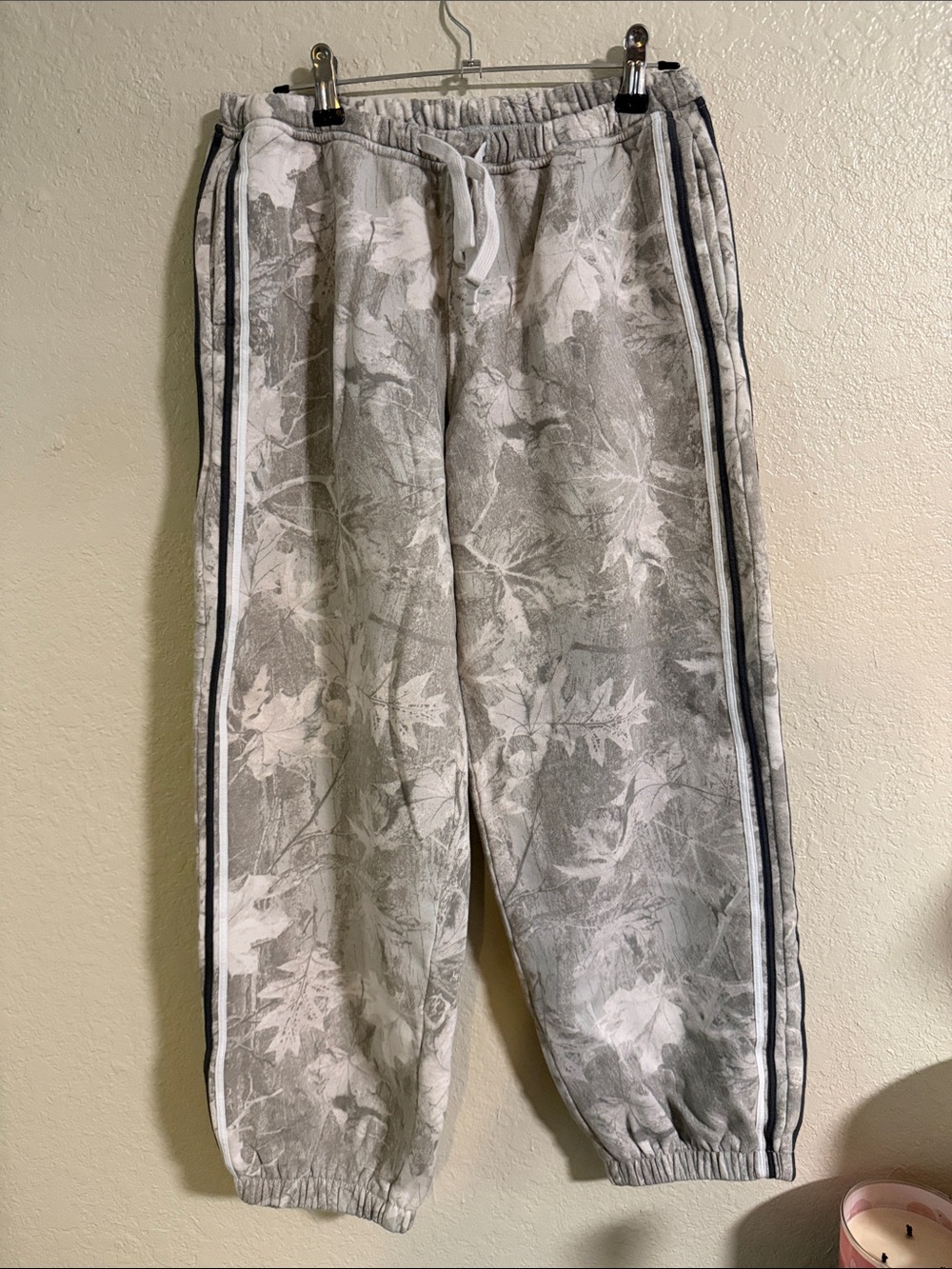 Hollister Light Camo Fleece Joggers